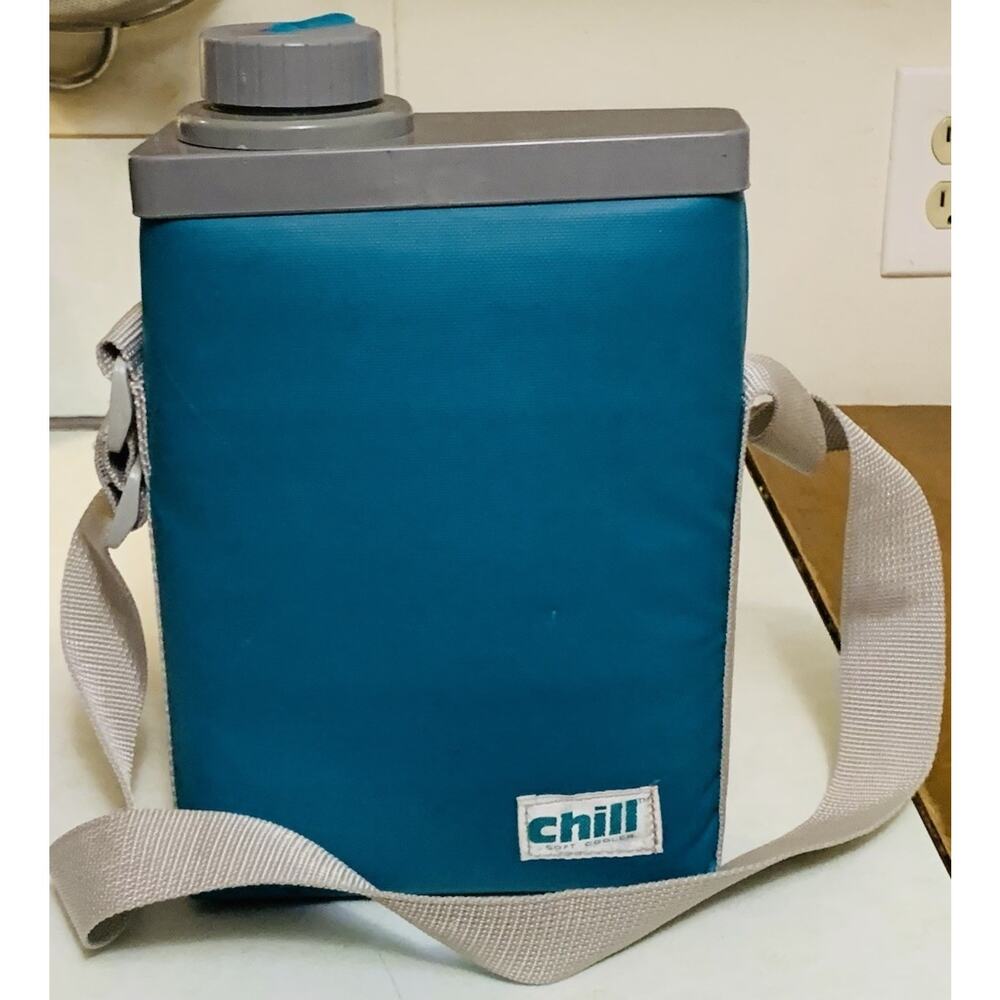 Chill Vintage Soft Cooler Green SGI Taiwan Personal Cooler - 1 QT